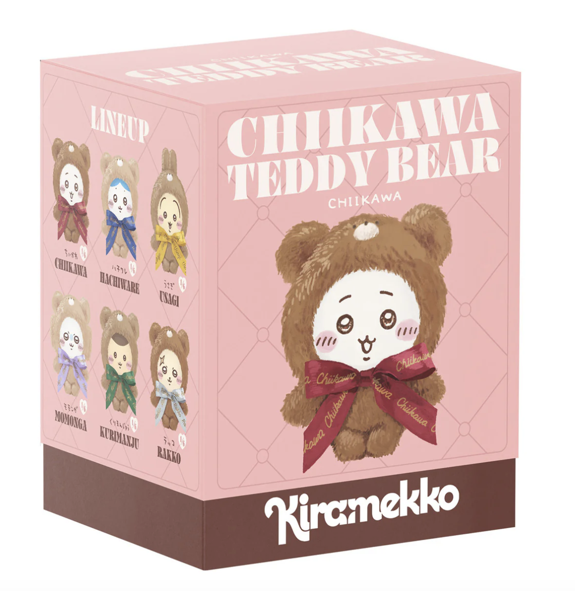 Chiikawa Kiramekko Teddy Bear (Kurimanju) — CHIIKAWA MERCH